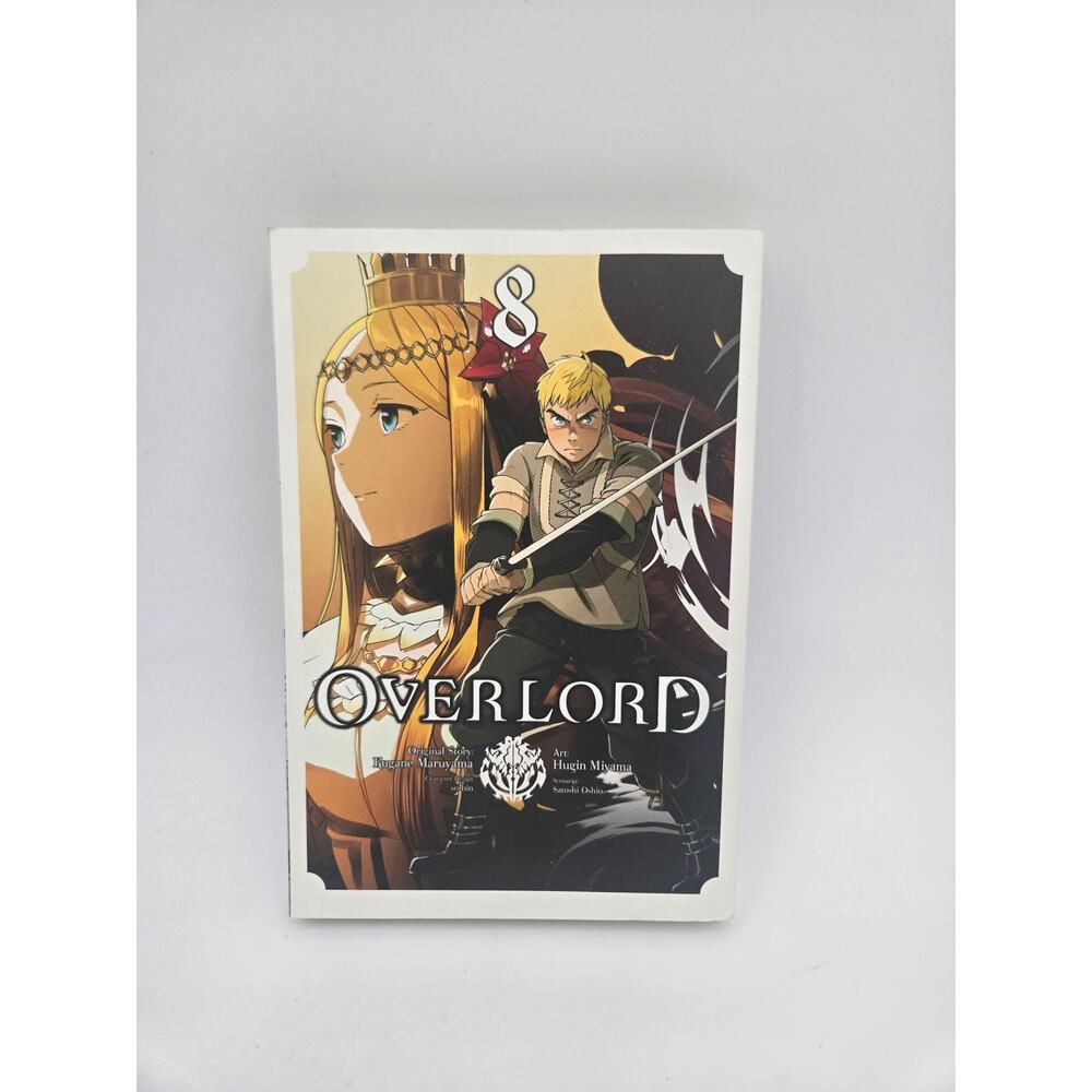 Overlord Volume 8 Manga English Paperback EUC Hugin Miyama